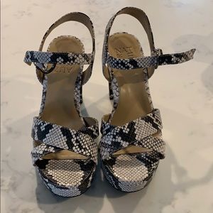 Snakeskin heels